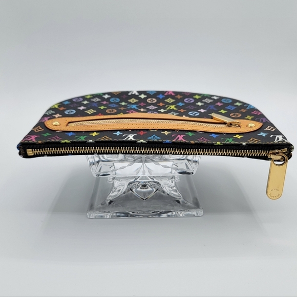 Louis Vuitton Multicolor Murakami Noir / Black Pochette GM FIRM PRICE - Picture 7 of 13